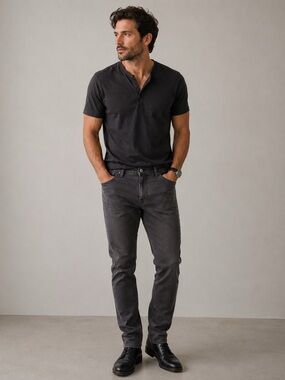 NWT Robert Geller Type 2 RG02 Slim fit Jeans Slate Mens Sz 31/32